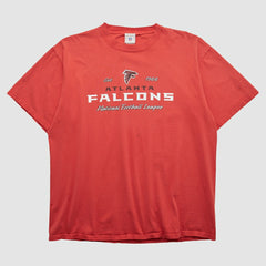 Atlanta Falcons NFL 2000s T-shirt - Red T-shirts