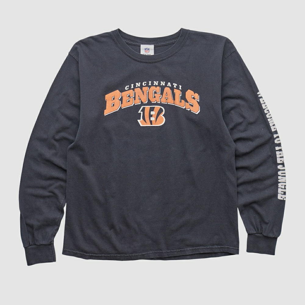 Cincinnati Bengals NFL 2010s Long Sleeve T-shirt - Charcoal T-shirts