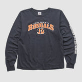Cincinnati Bengals NFL 2010s Long Sleeve T-shirt - Charcoal T-shirts