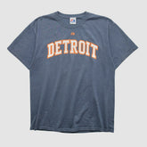 Detroit Tigers Majestic 2010s T-shirt - Blue - Vintage T-shirts