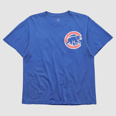 Chicago Cubs Majestic 2010s T-shirt - Blue - Vintage T-shirts