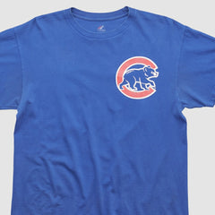 Chicago Cubs Majestic 2010s T-shirt - Blue - Vintage T-shirts
