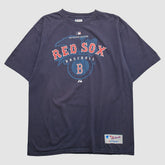 Boston Red Sox Majestic 2000s T-shirt - Navy - 2XVintage T-shirts
