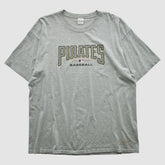 Pittsburgh Pirates Majestic 2003 T-shirt - Heather Gray - 3XVintage T-shirts