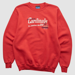 St. Louis Cardinals CS Sportswear 1996 Pullover Sweatshirt - Red - Vintage Pullover