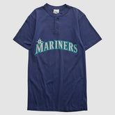 Seattle Mariners Majestic 2000s T-shirt - Navy - Vintage T-shirts
