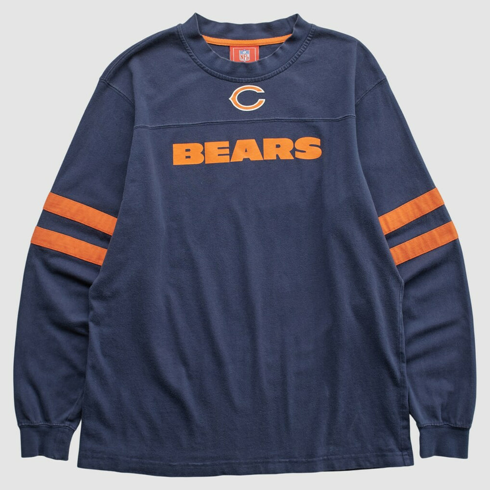 Chicago Bears NFL 2000s Long Sleeve T-shirt - Navy T-shirts