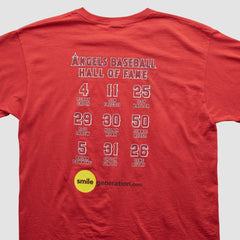 Los Angeles Angels Jerzees 2011 T-shirt - Red - XVintage T-shirts