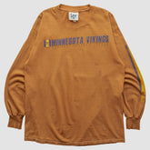 Minnesota Vikings Lee Apparel 2000s Long Sleeve T-shirt - Brown T-shirts