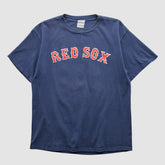 Boston Red Sox Majestic 2000s T-shirt - Navy - Vintage T-shirts