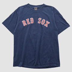 Boston Red Sox Majestic 2000s T-shirt - Navy - Vintage T-shirts