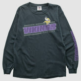 Minnesota Vikings NFL 2010s Long Sleeve T-shirt - Charcoal T-shirts