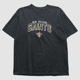 New Orleans Saints Reebok 2000s T-shirt - Black T-shirts
