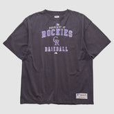 Colorado Rockies Majestic 2000s T-shirt - Charcoal - 4XVintage T-shirts