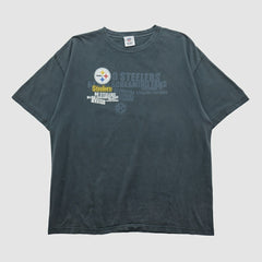 Pittsburgh Steelers NFL 2010s T-shirt - Charcoal T-shirts