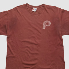Philadelphia Phillies Majestic 2010s T-shirt - Maroon - 2XVintage T-shirts