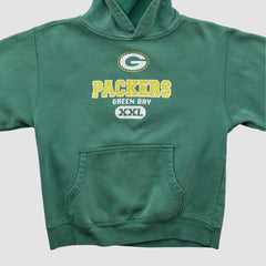 Green Bay Packers NFL 2000s Hooded Sweatshirt - Green Sweatshirts