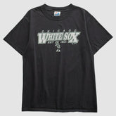 Chicago White Sox Majestic 2007 T-shirt - Black - Vintage T-shirts