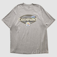 Pittsburgh Steelers Reebok 2009 T-shirt - Heather Gray T-shirts