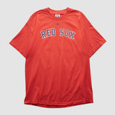 Boston Red Sox Majestic 2000s T-shirt - Red - Vintage T-shirts