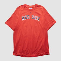 Boston Red Sox Majestic 2000s T-shirt - Red - Vintage T-shirts