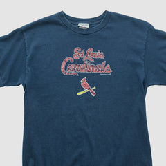 St. Louis Cardinals 2000s T-shirt - Navy - Vintage T-shirts