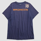 Denver Broncos Reebok 2010s T-shirt - Navy T-shirts