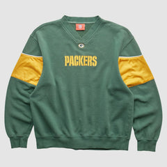 Green Bay Packers NFL 2000s Pullover Sweatshirt - Green Pullover