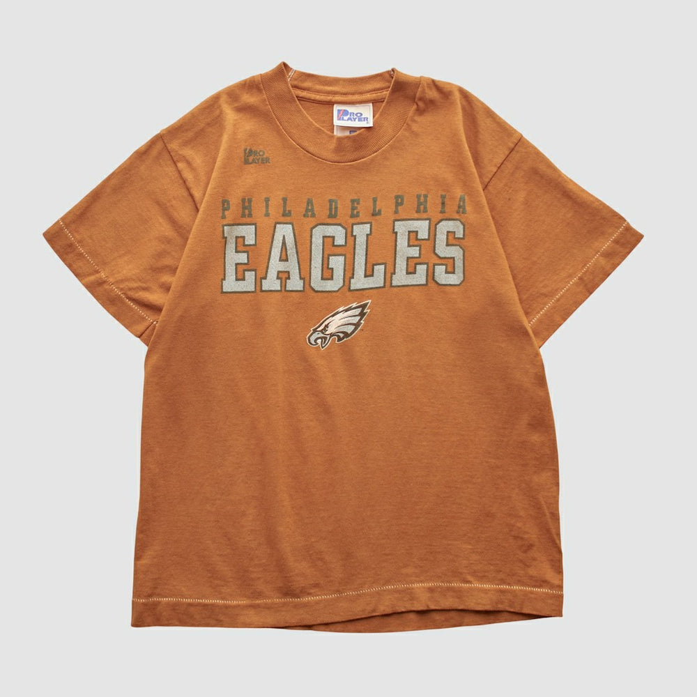 Philadelphia Eagles Pro Player 90s T-shirt - Orange T-shirts