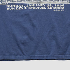 Dallas Cowboys Hanes 1996 T-shirt - Navy T-shirts