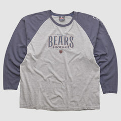 Chicago Bears NFL 2000s Long Sleeve T-shirt - Heather Gray T-shirts