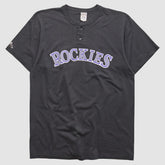 Colorado Rockies Majestic 2000s T-shirt - Black - Vintage T-shirts