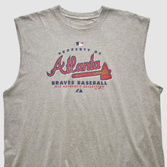 Atlanta Braves 2007 Tank - Heather Gray - 2XVintage Tanks