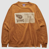 Tennessee Titans Champion 2000s Long Sleeve T-shirt - Brown T-shirts