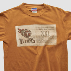 Tennessee Titans Champion 2000s Long Sleeve T-shirt - Brown T-shirts
