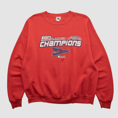 St. Louis Cardinals Lee Apparel 2004 Pullover Sweatshirt - Red - XVintage Pullover