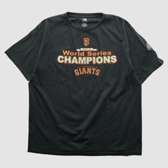 San Francisco Giants Genuine Merchandise 2010 T-shirt - Black - 2XVintage T-shirts