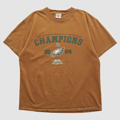Philadelphia Eagles NFL 2004 T-shirt - Brown T-shirts