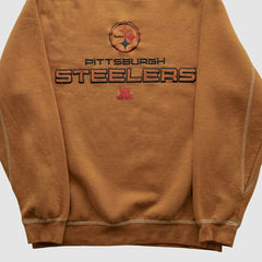 Pittsburgh Steelers Team Edition Apparel 2010s Pullover Sweatshirt - Brown Pullover
