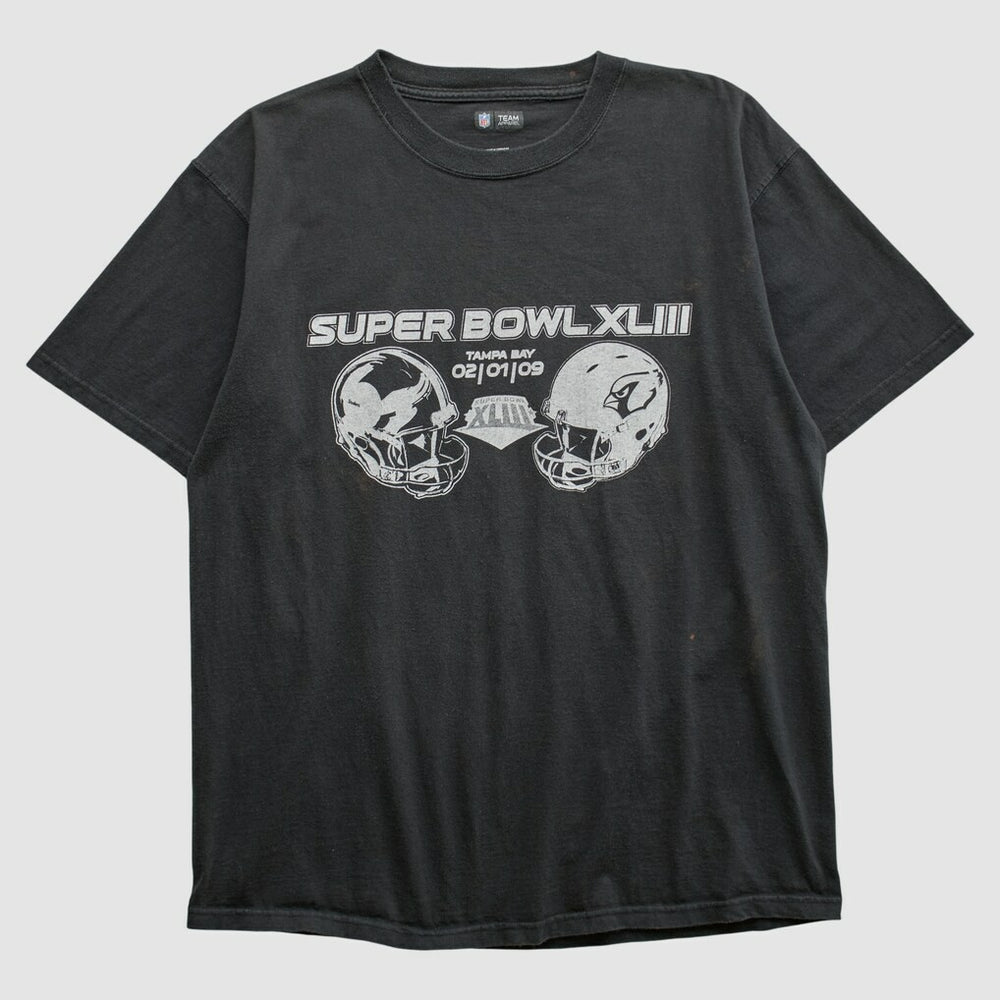 Superbowl XLIII NFL 2009 T-shirt - Black T-shirts