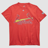 St. Louis Cardinals Majestic 2013 T-shirt - Red - Vintage T-shirts