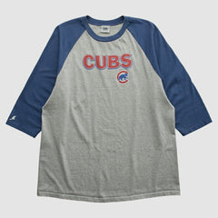 Chicago Cubs Lee Apparel 2000s T-shirt - Heather Gray - XVintage T-shirts