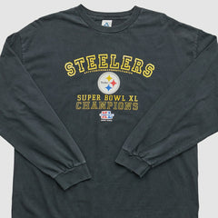 Pittsburgh Steelers Alstyle 2006 Long Sleeve T-shirt - Black T-shirts