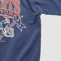 New York Giants Logo Athletic 90s Pullover Sweatshirt - Navy Pullover