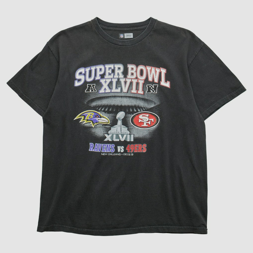 Superbowl XLVII NFL 2013 T-shirt - Black T-shirts