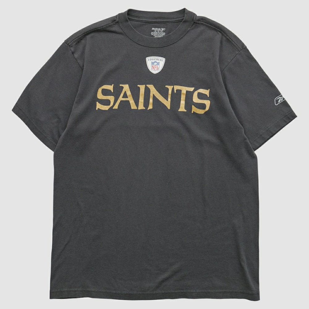 New Orleans Saints Reebok 2000s T-shirt - Charcoal T-shirts