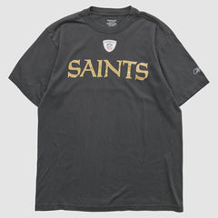 New Orleans Saints Reebok 2000s T-shirt - Charcoal T-shirts