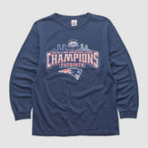 New England Patriots Alstyle 2005 Long Sleeve T-shirt - Navy T-shirts