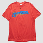 Milwaukee Brewers Majestic 2000s T-shirt - Red - Vintage T-shirts