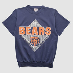 Chicago Bears Tultex 90s Pullover Sweatshirt - Navy Pullover